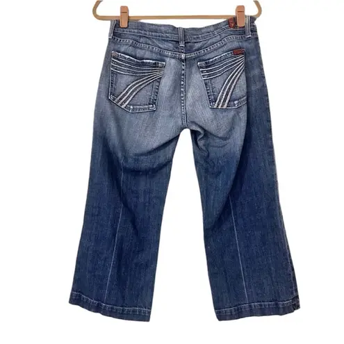 7 For All Mankind  Dojo Crop Jeans Size 30 7FAMK