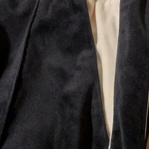 Emporio Armani Velour Casual Pants Black size 10