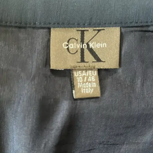 Calvin Klein  Navy Blue Women's Lightweight Skirt Size 10‎ vintage