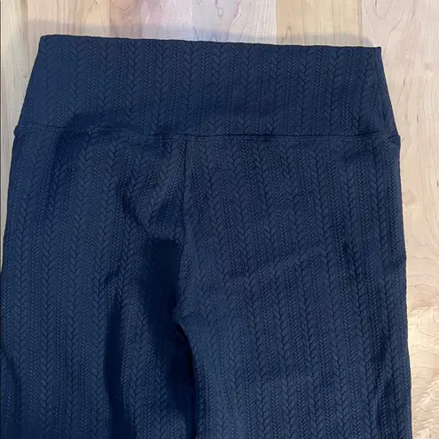 Beach Riot Women’s Braided Black Athletic Workout Leggings Size Large