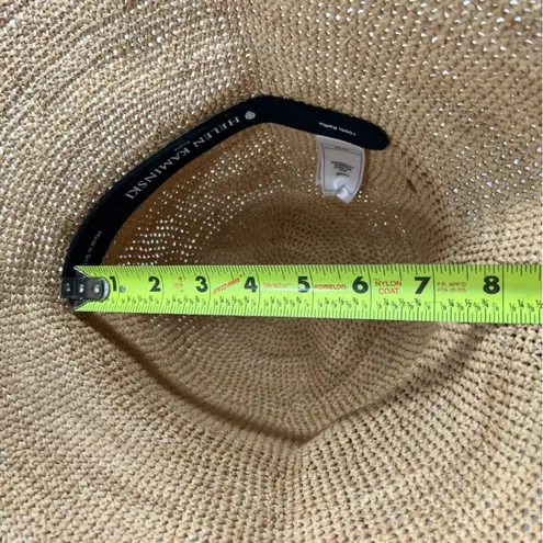 Helen Kaminski Villa 9 Wide Brim Raffia Hat Tan