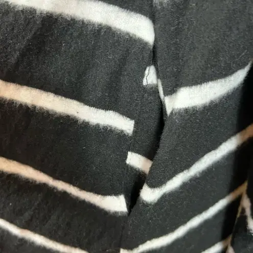 White Birch  Striped Snakeskin Print Open Front Topper Cardigan Duster - Image 6