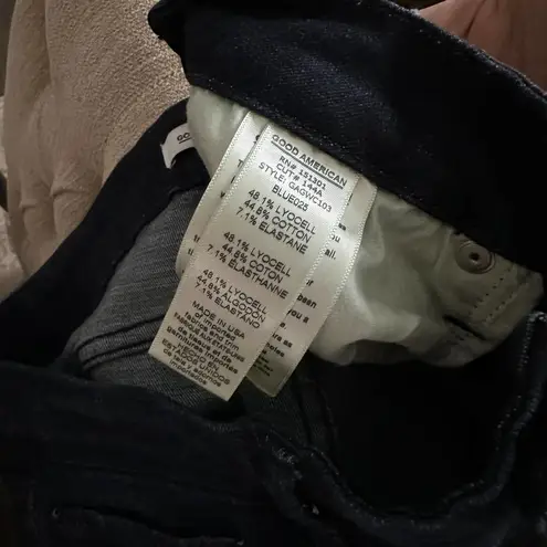 Good American  Good Waist Crop Jeans 10/30