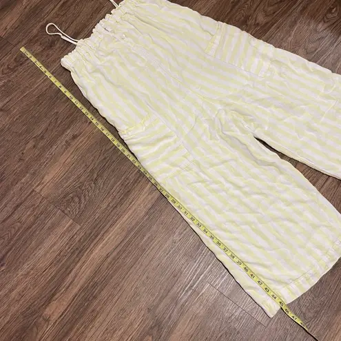 Stoney Clover Lane Stoney Clover Baggy Striped Romper Jumpsuit Yellow White Size XS