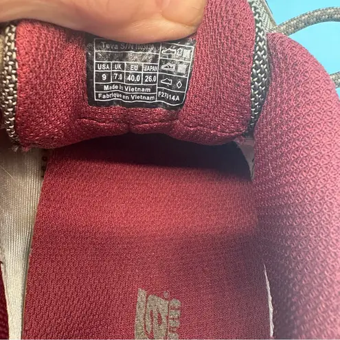 Teva Women's Gore-Tex Low Hiking Shoe Shoc Pad Tan and Gray 10 - Image 8