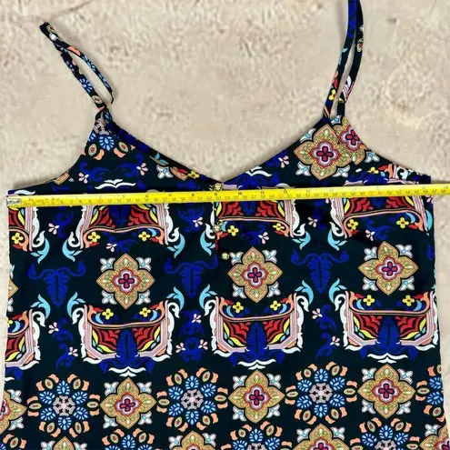 Yumi Kim Myla Tank Tropical Floral Print Scoop Neck Summer Casual size medium