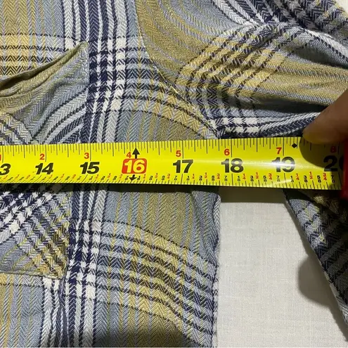 Treasure & Bond Slim Fit Plaid Button-Down Shirt Women’s Small