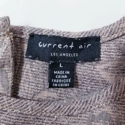 Current Air Puff Sleeves Midi Dress Midi Dress