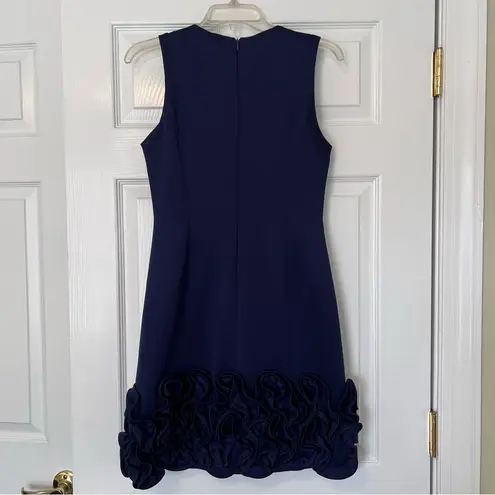 Donna Ricco dress cupcake embellished ruffle hem cocktail wedding 4