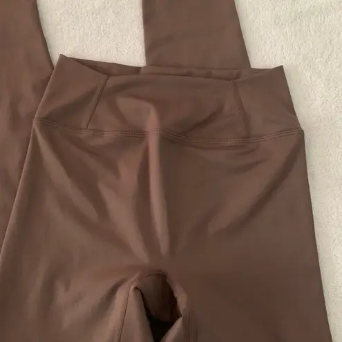 Oner Active Women’s Medium Regular Timeless High Waisted Leggings Cool Brown - Image 5