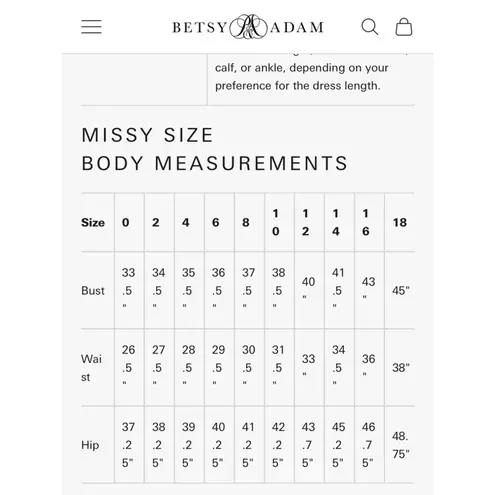 Betsy and Adam Women's Dress, Size Small White & Black