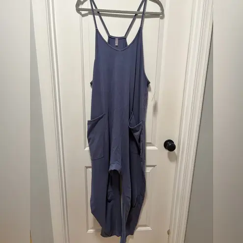 FP Movement Hot Shot Onesie NWT size Large Blue Indigo One Piece Jumpsuit