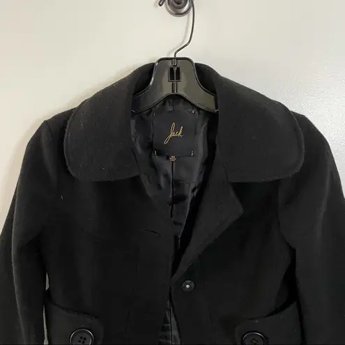 Jack by BB Dakota SALE Jack Felted Pea Coat Black