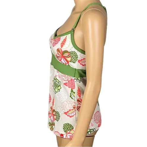 The North Face  “Mira Kari VaporWick Camisole” in “Eco Green Floral”. Small. EUC