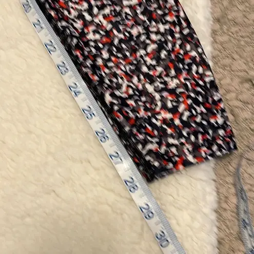 Joy Lab Athletic Leggings.Size Medium. Red/Black/White Confetti Red
