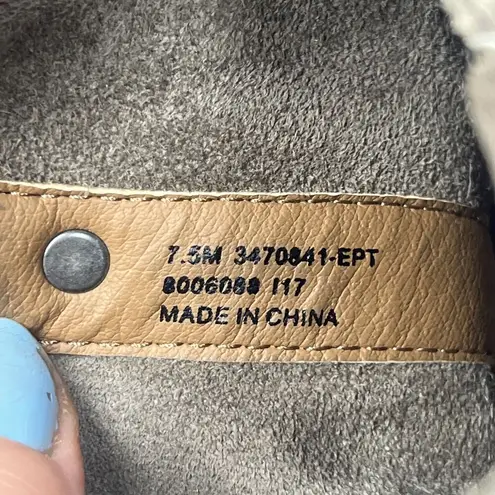 Frye & Co Women's Boots Size 7.5 Sarah Shortie Ankle Boots Suede Western Casual Brown