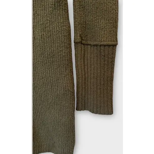 Something Navy Fitted Ribbed Mini Tunic Sweater Dress Size XS