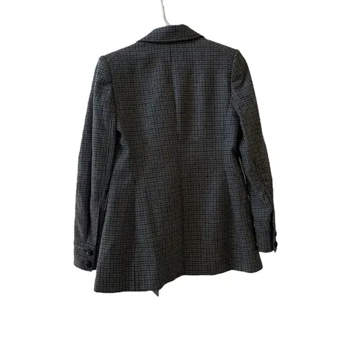 Veronica Beard Pyle Dickey Wool Double Breasted Blazer in Sage Multi Sz 0 - Image 6