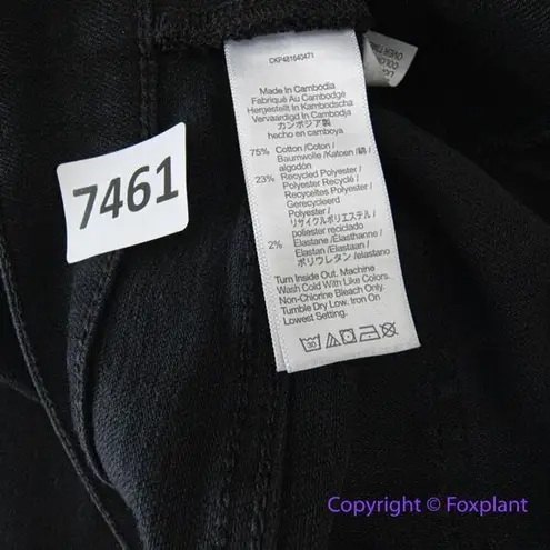 Madewell New!  Kick Out Crop Jeans black rinse wash, size 28‎