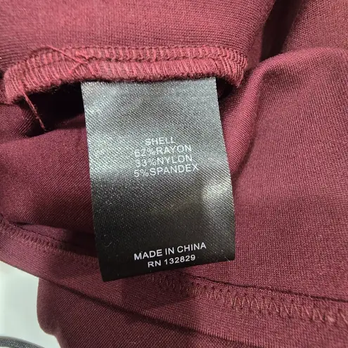 NBD  Margeaux Top in Plum Brown