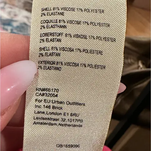 Pilcro PINK THERMAL WAFFLE KNIT DEEP VNECK LONG SLEEVE PULLOVER LONG SLEEVE TOP - Image 6