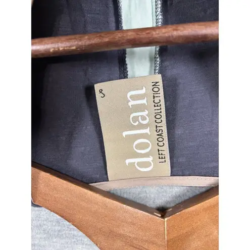 Antrhopologie Dolan Left Coast Long Sleeve Colorblock Top Back Stripe Sz S Gray