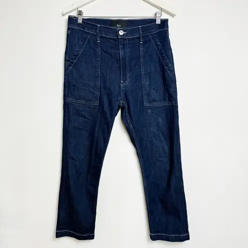 3x1  tapered high rise chino pants