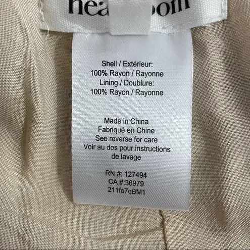 Heartloom New Leopard Animal Print Pull On Soft Shorts Miena Khaki