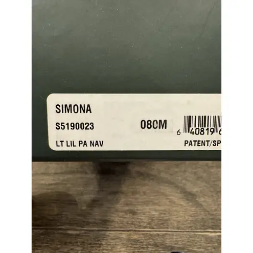 Kate Spade New York Women's Simona Kitten Heel Bow Pink Patent Size 8 Slide