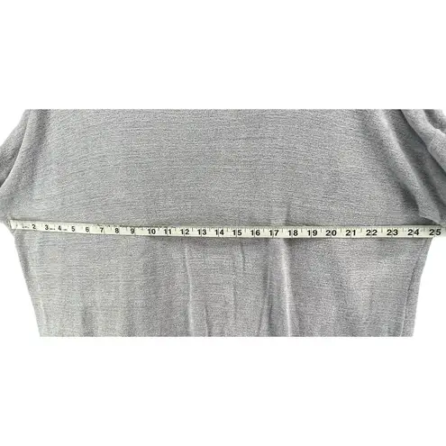 Three Dots Sweater Womens XL Light Purple Pullover Drawstring Waist Soft Cozy