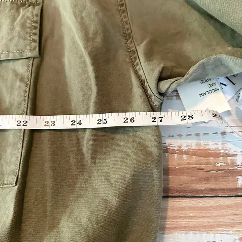 Velvet by Graham & Spencer Nicola Casual Jacket Size Large Green