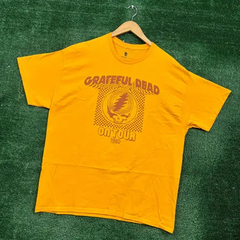 Grateful Dead On Tour 1980 Rock Band T-Shirt Size Large