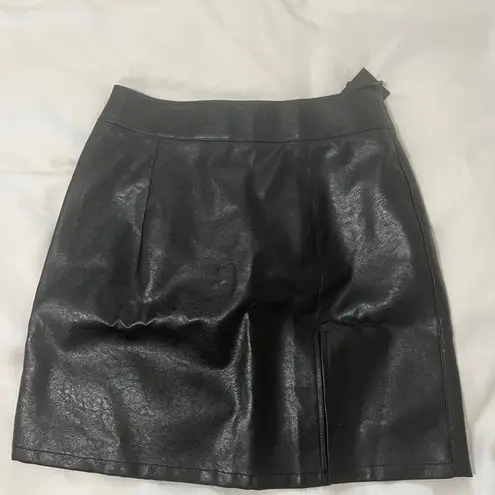 Princess Polly nwt  leather mini skirt