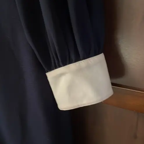 Harper Rose Navy Blue Long Sleeve Jumpsuit Size 10