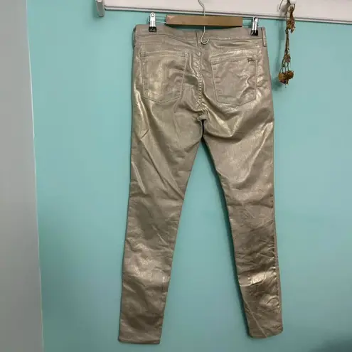 Juicy Couture Juicy Jean Couture metallic jeans