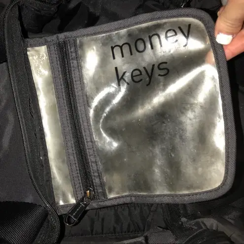 Adidas by Stella McCartney women’s expandable nylon gym duffel bag