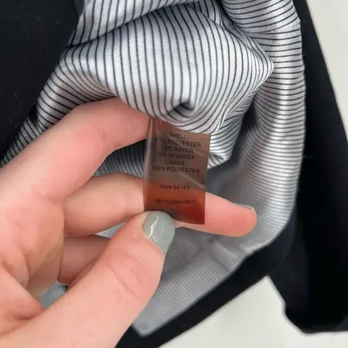 Calvin Klein ‎ Women’s Black two button Blazer Small office career corporate