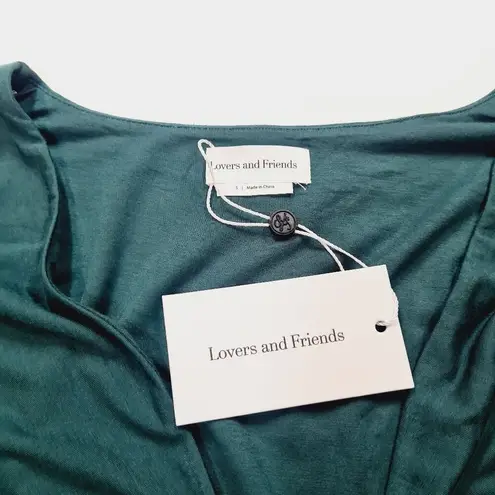 Lovers + Friends  Sundance Maxi Dress in Everglade Green Small