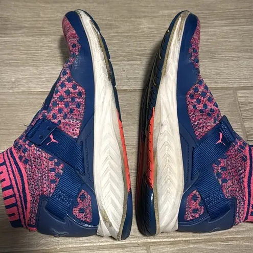 Puma  Women’s‎ Ignite Evoknit Cross-Trainer Blue Pink Size 9.5 High tops - Image 8