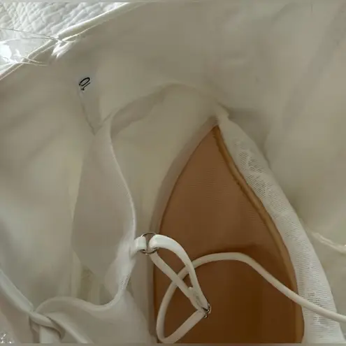 ROSIE ETIENNE SOPHIE White Lace Corset Dress Size 6