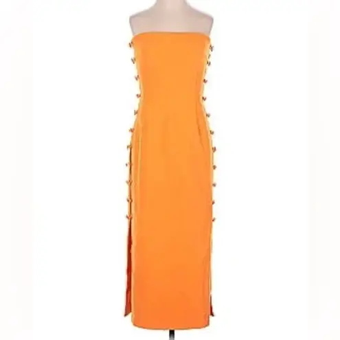 Gianni Bini  Elegant Orange Strapless Dress