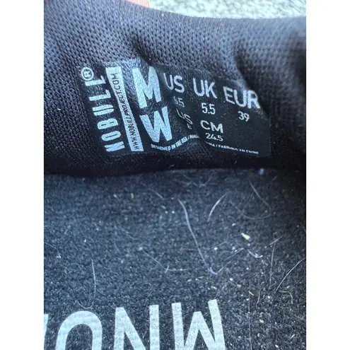 Nobull  Allday Ripstop Black Gum athletic training shoes Size 6.5