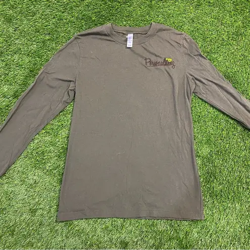Army Green “Personality” Chameleon Long Sleeve Top
