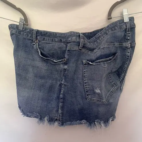 Pistola Y2K Cutoff Denim Jean Womens Shorts 24W Indie Distressed Festival Grunge