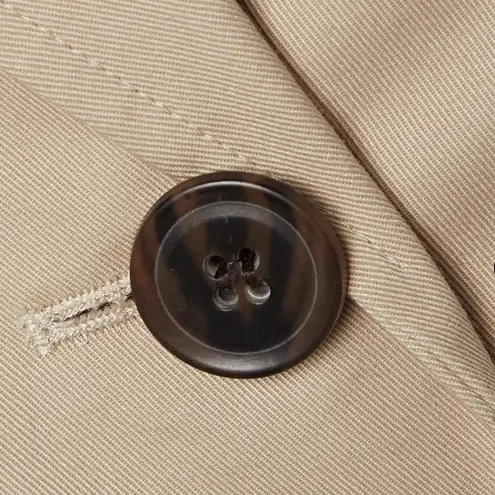 Jason Wu NEW | Floral Print Chiffonpaneled Cotton Gabardine Trench Coat