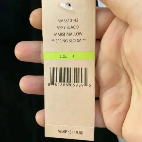 Nanette Lepore 🆕 Elegant Sleeveless Black Ruffle Dress 4🆕