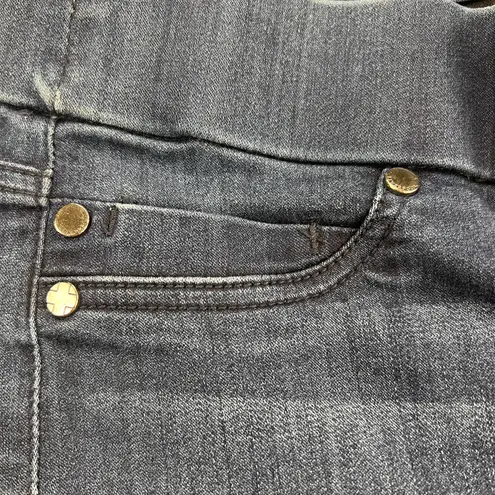 Liverpool Jeans Company The Straight Pull On Dark Wash Stretch Jeans Size 2/26
