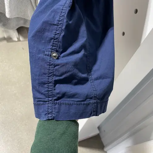 Natural Reflections Natural Reflection Womens navy Cargo Pockets Button Zip Closure Size 10