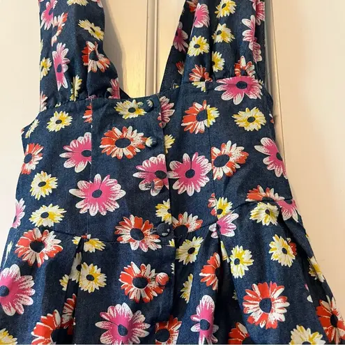 Vanessa Mooney Venus Daisy Floral Romper Size XS
