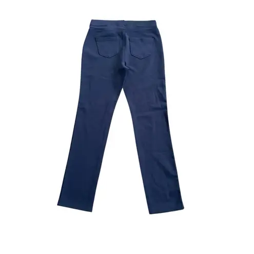 Karen Scott Sport Blue Women’s petite ShortStretch Pant Navy Blue Pull-On.